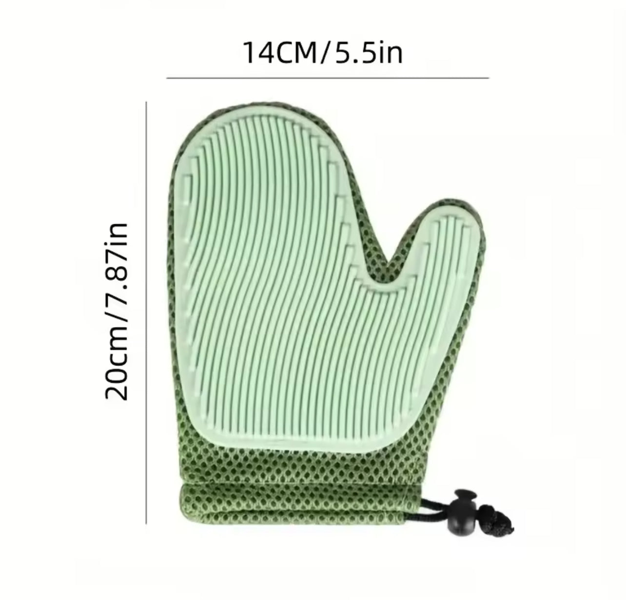 Silicone Massage Gloves and Pet Hair Removal Brushes