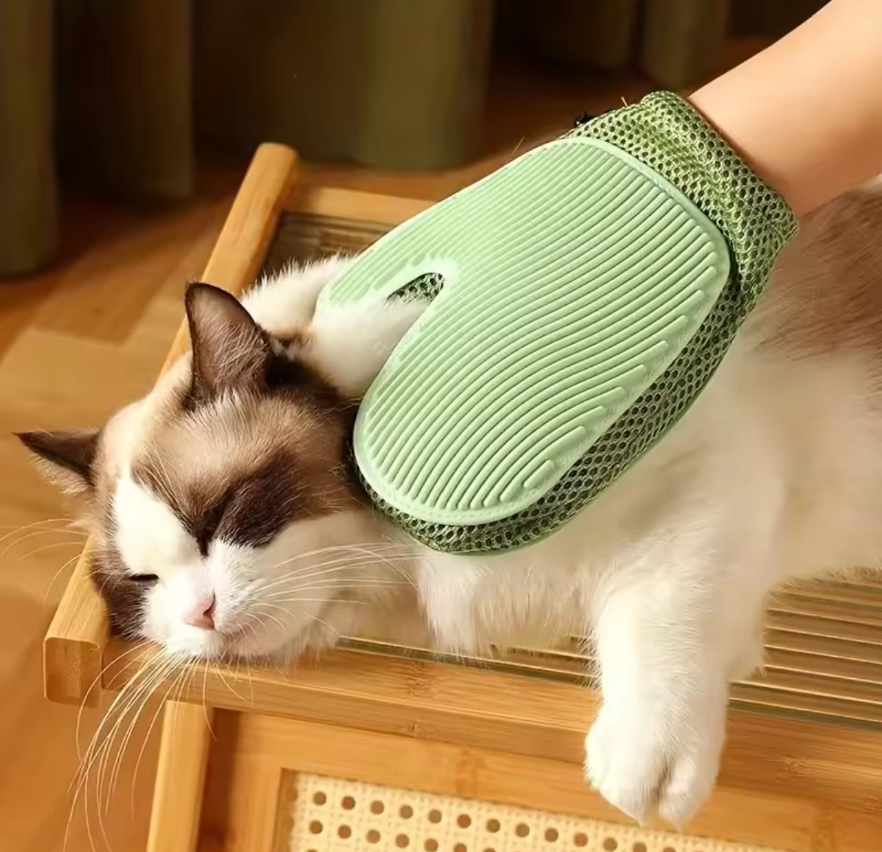 Silicone Massage Gloves and Pet Hair Removal Brushes